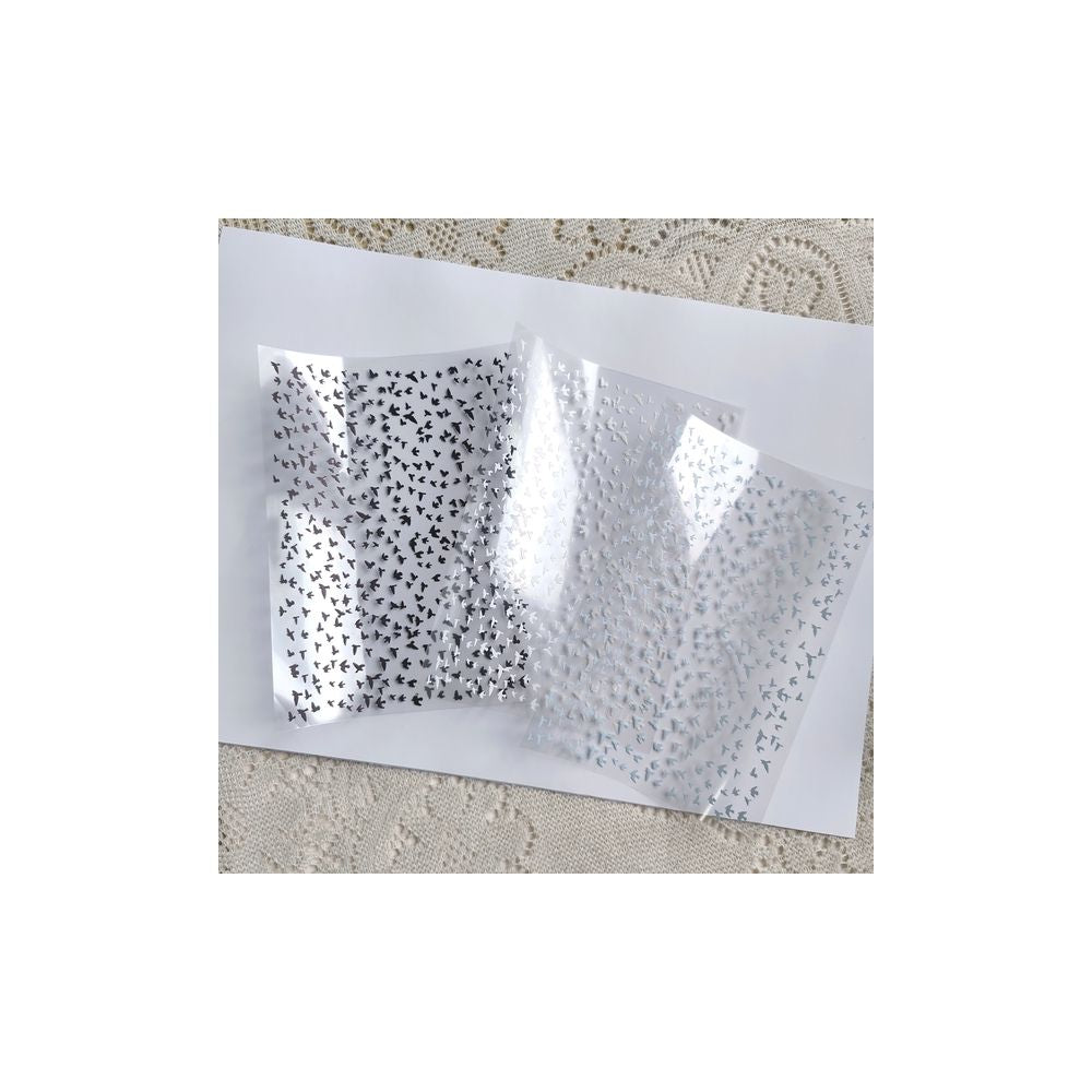 Homemade bird PET stickers image 1