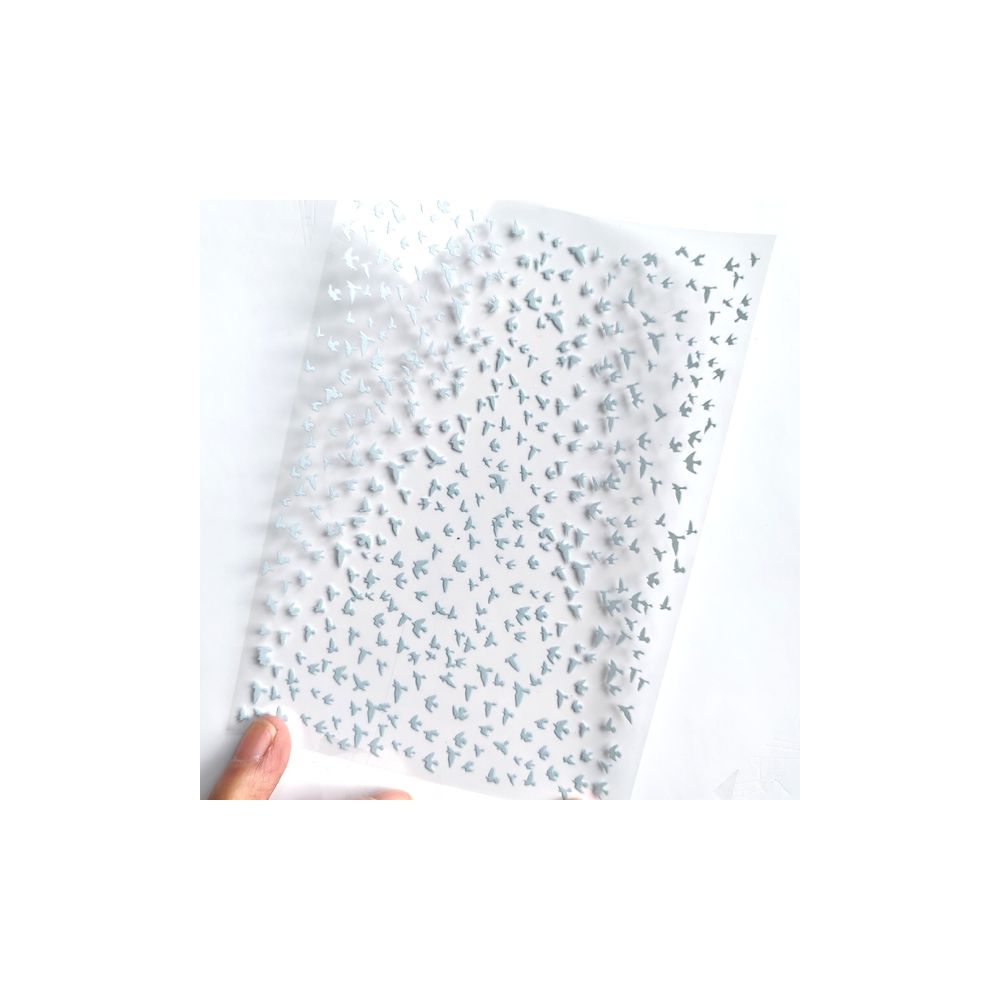 Homemade bird PET stickers image 2