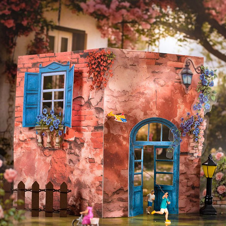 Flower Wall Landscaping Theme Paper Kit 6Types 30 Pcs image 0