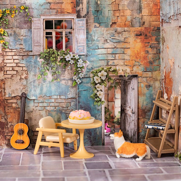 Flower Wall Landscaping Theme Paper Kit 6Types 30 Pcs image 1