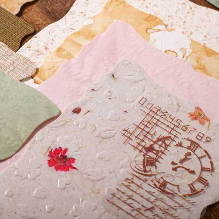 Draft Series Retro Material Package 19 Pcs 6 designs image 0