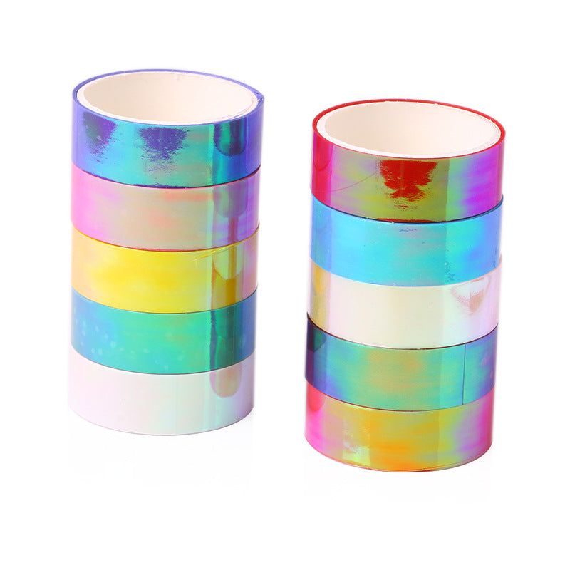 Colorful laser paper tape 10 psc