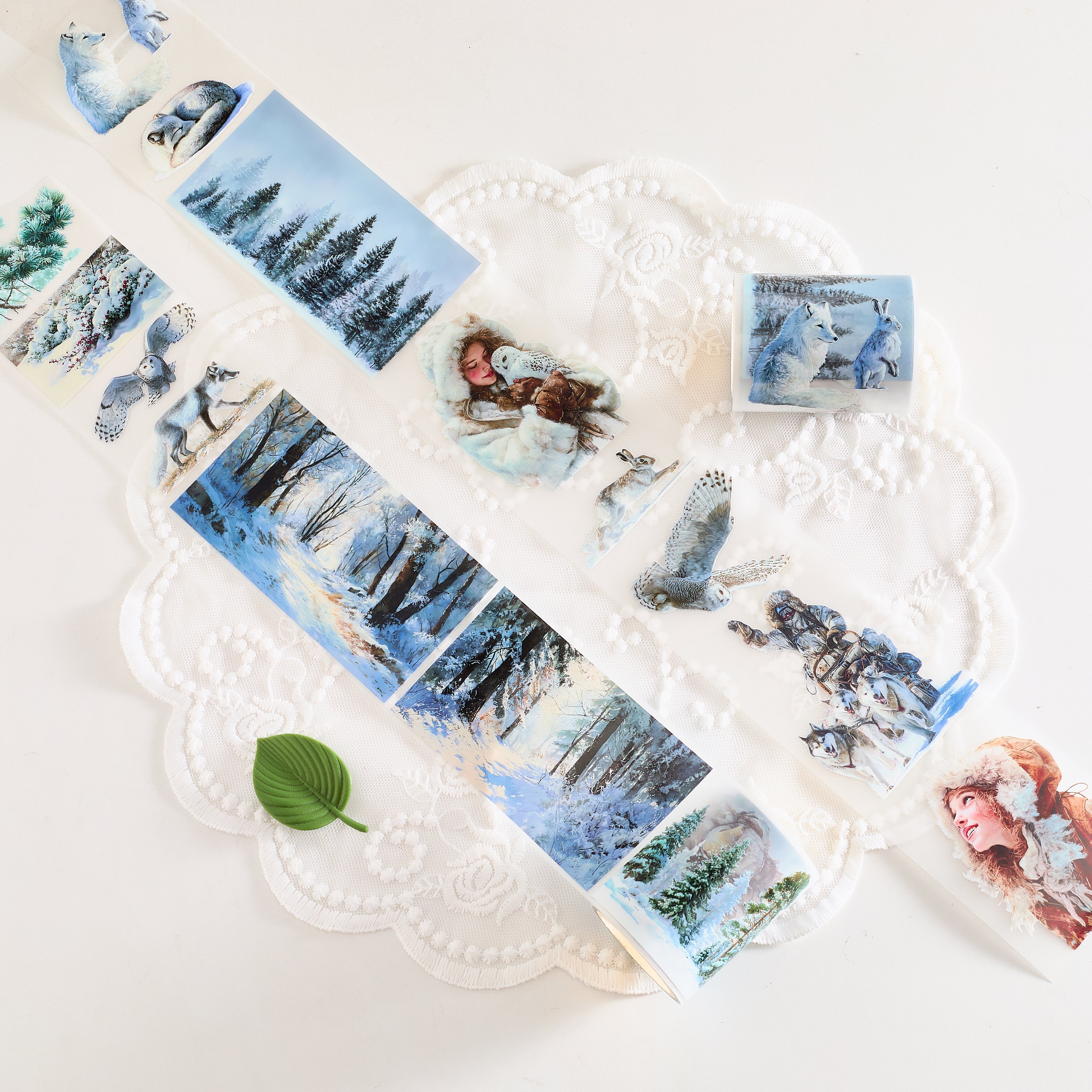 Shiimmer Arctic Woods PET Tape 6cm x 1m - Viktashop.com