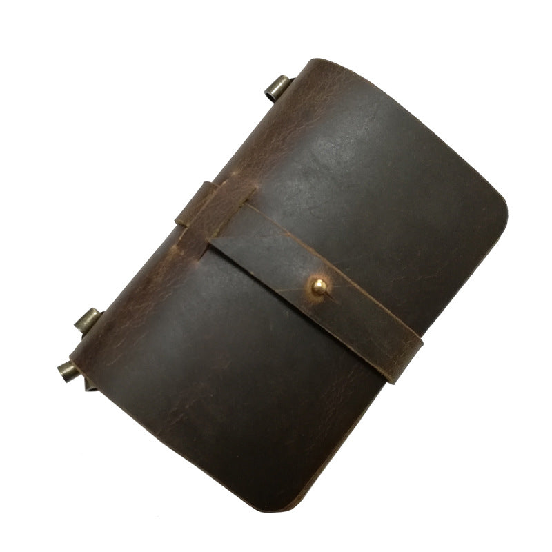 Retro A5 Loose-Leaf Notebook – Business Travel Diary - ViktaShop