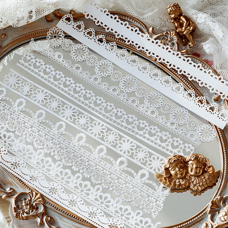Hollow Lace Paper – Alice Tea Party Series, 8 Options - ViktaShop