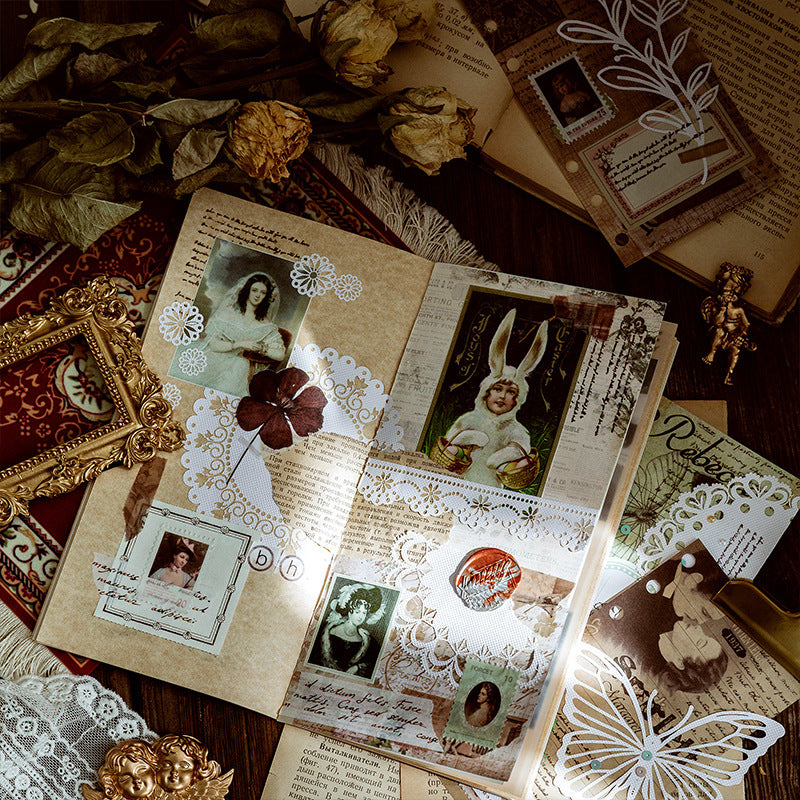 Hollow Lace Paper – Alice Tea Party Series, 8 Options - ViktaShop