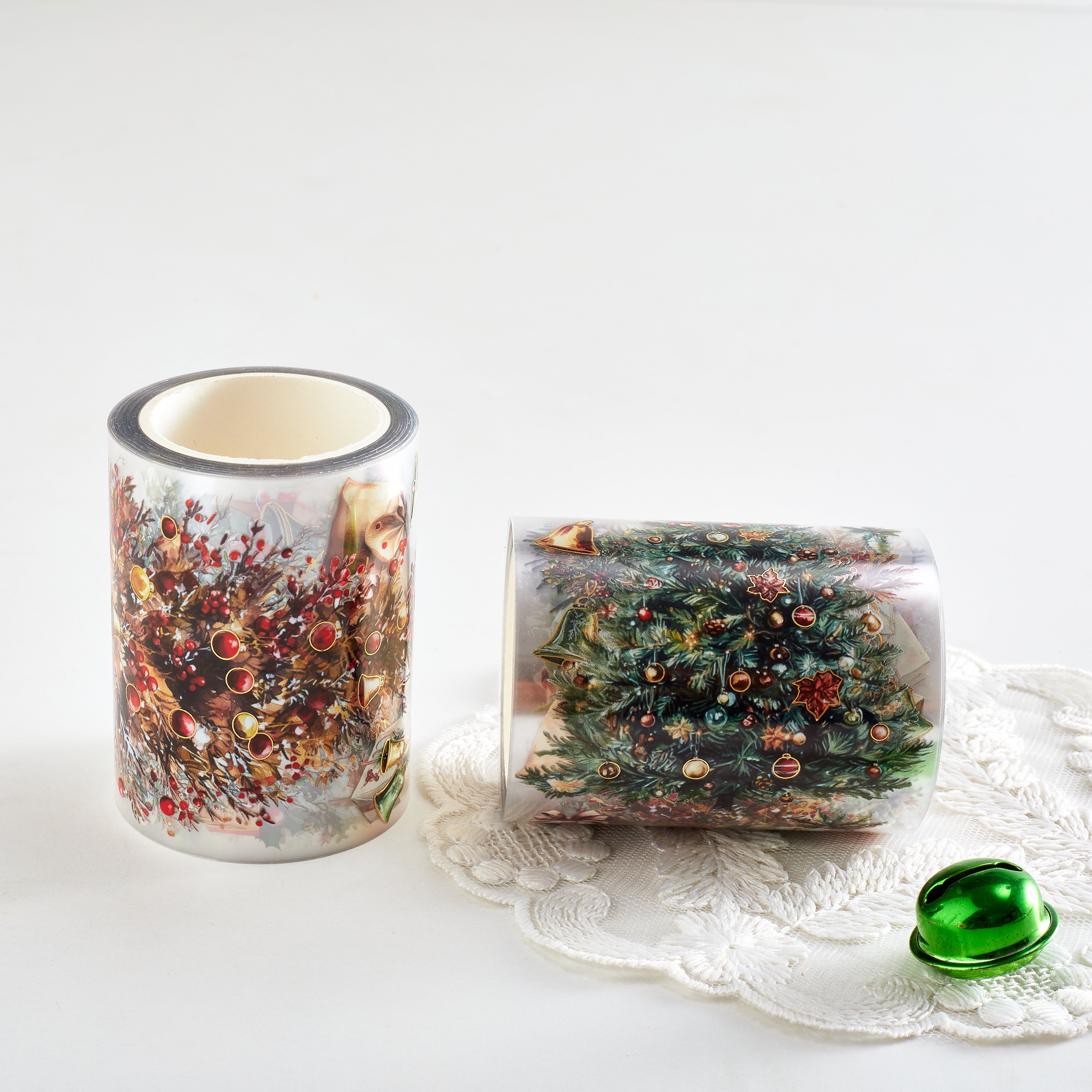 Shiimmer Around The Christmas Trees PET Tape 6cm x 5m