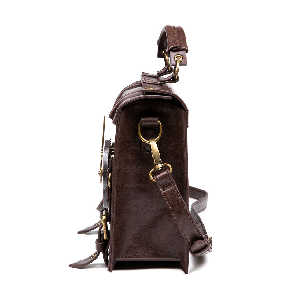 Retro Punk Crossbody Shoulder Bag - ViktaShop
