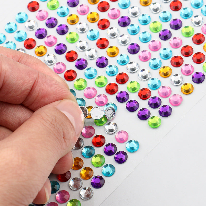 DIY Crystal Diamond Sticker - 504 Colored Acrylic for Decoration - ViktaShop