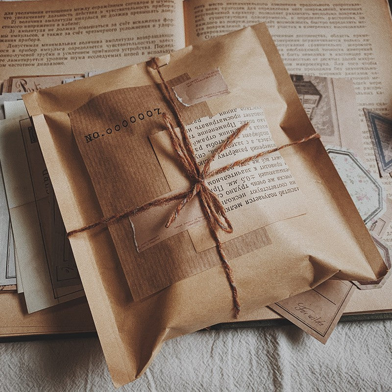 Material Old Staff Vintage Memo Ticket Material Pack - ViktaShop