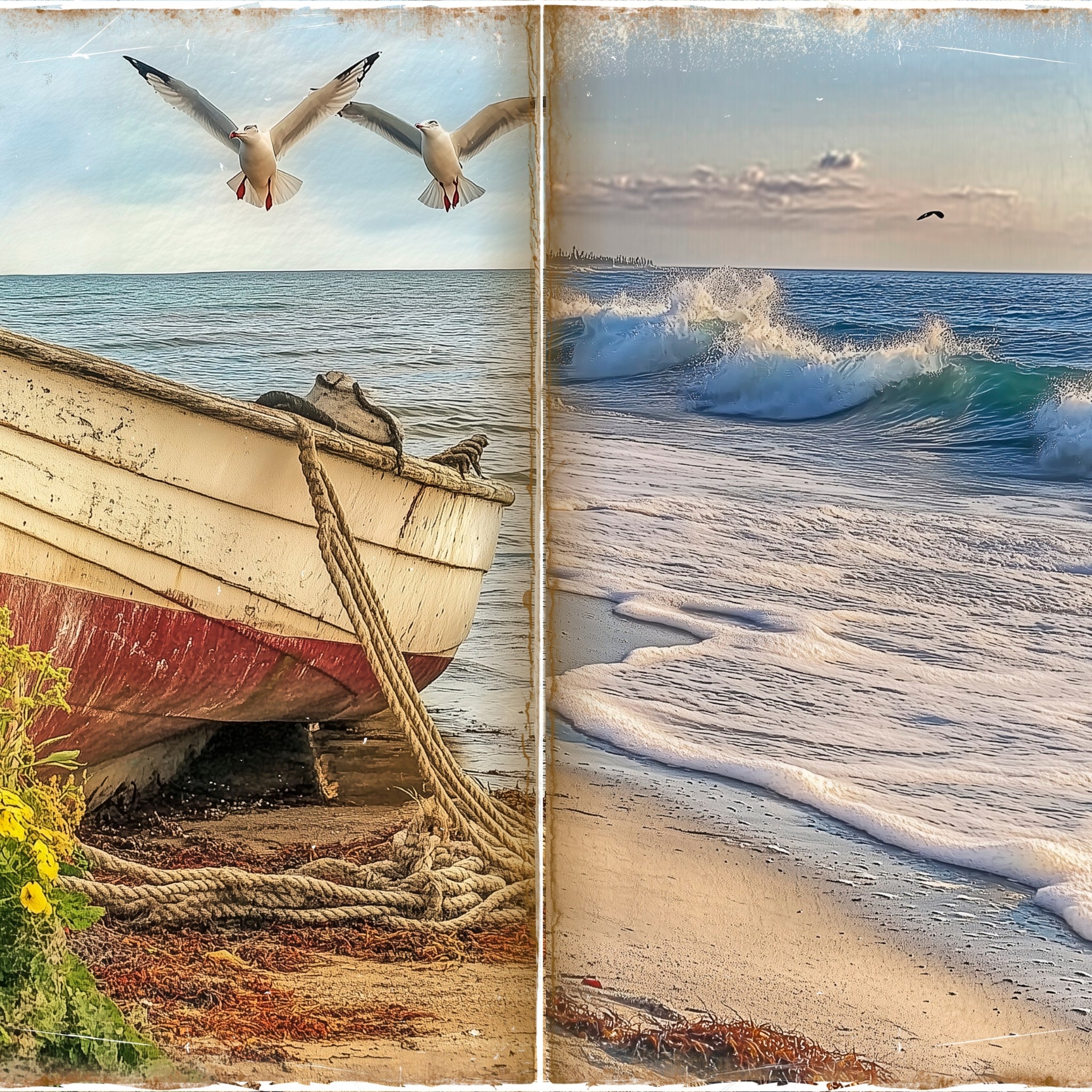 LunicArtDesign Summer Season material paper 5.5 x 8.5 inches 20 different sheets