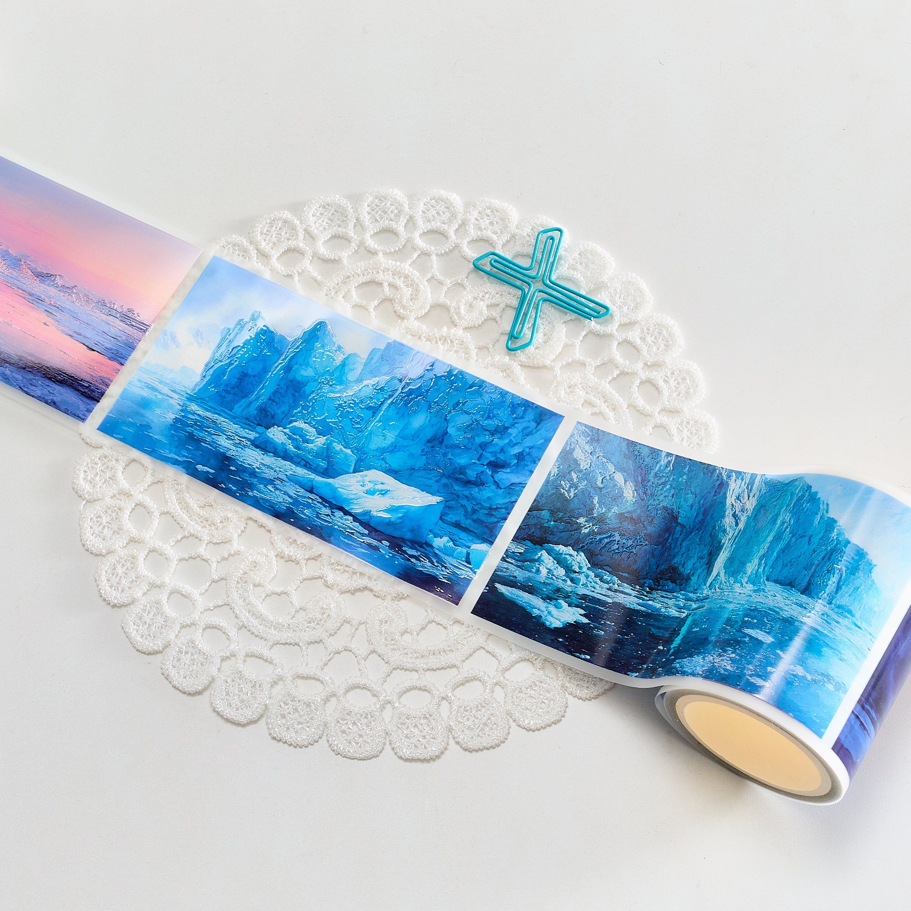 Shiimmer Frozen Field PET Tape 6cm x 1m