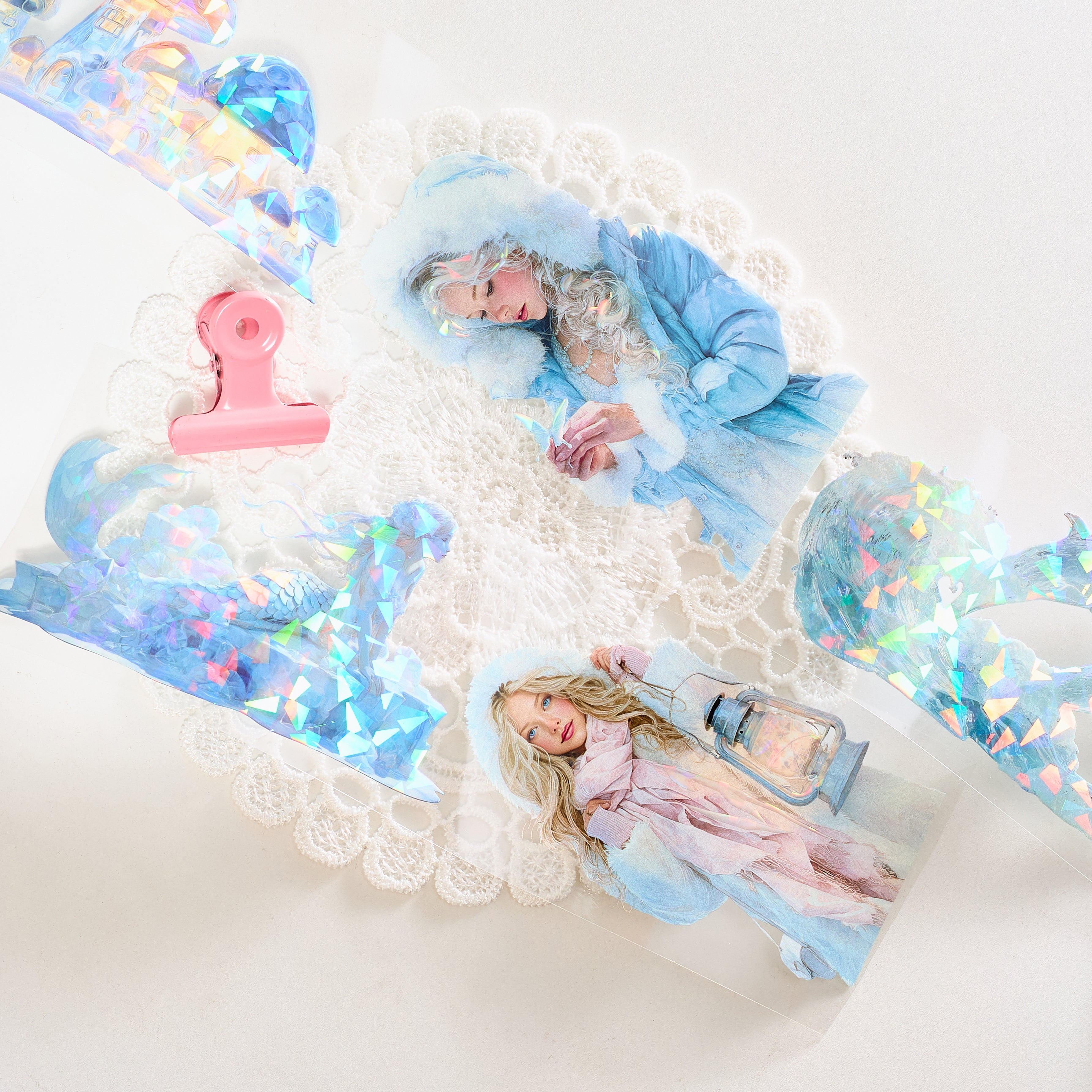 Shiimmer Ice Sculpture Gallery PET Tape Vol.2 6cm x 1m