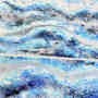 Blue tears mist star  PET tape 8.3 cm / 1 m