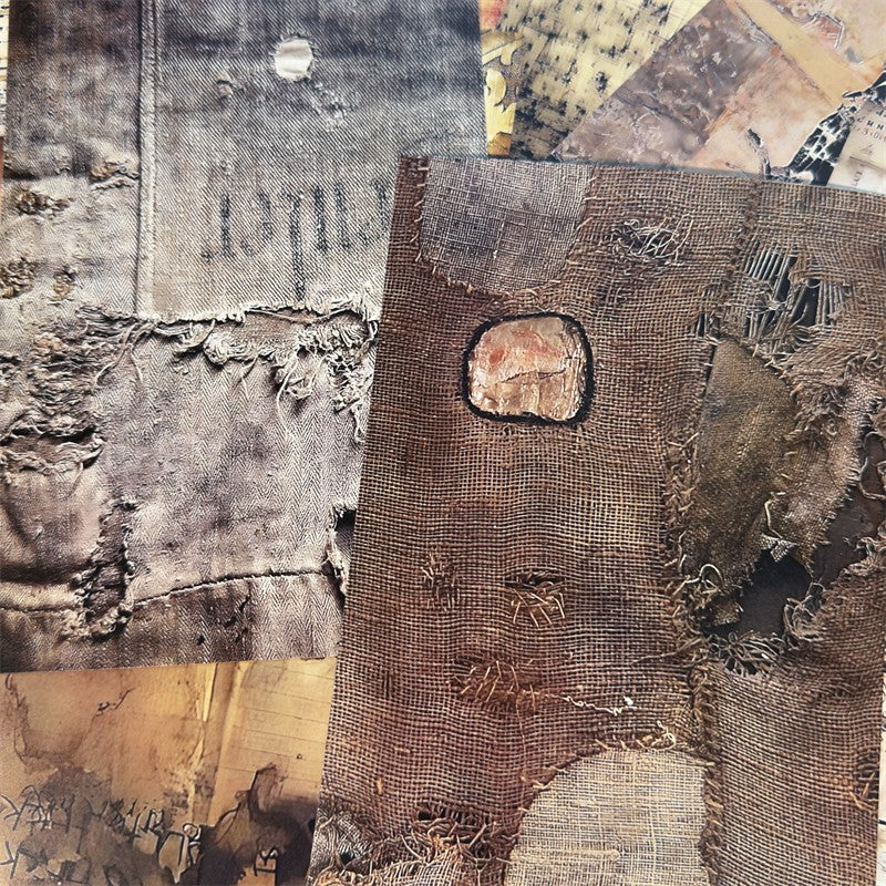 Junk Journal Retro Material Paper