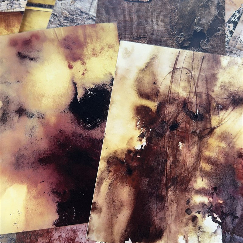 Junk Journal Retro Material Paper