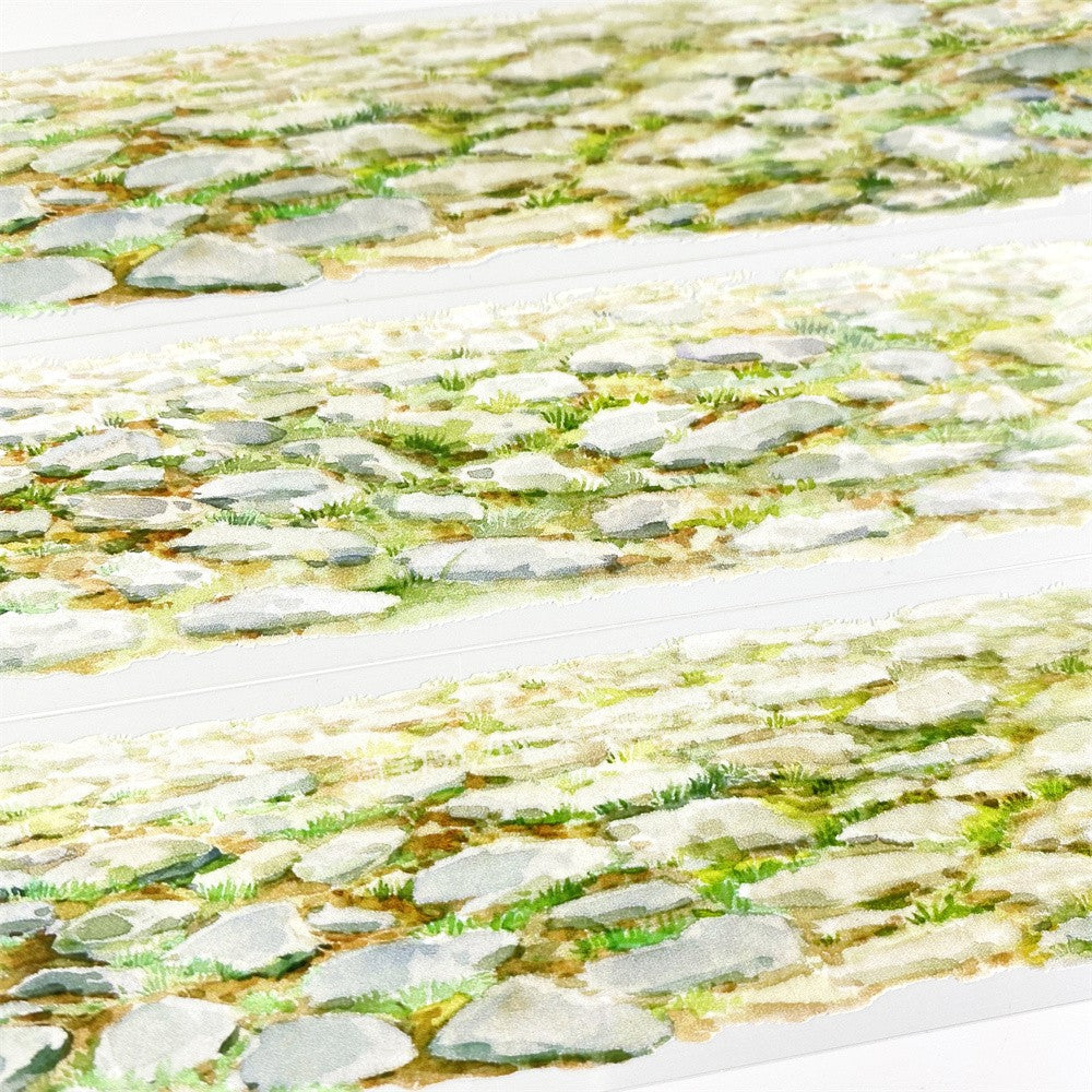 Brick and stone path PET tape 4 cm / 80 cm - ViktaShop