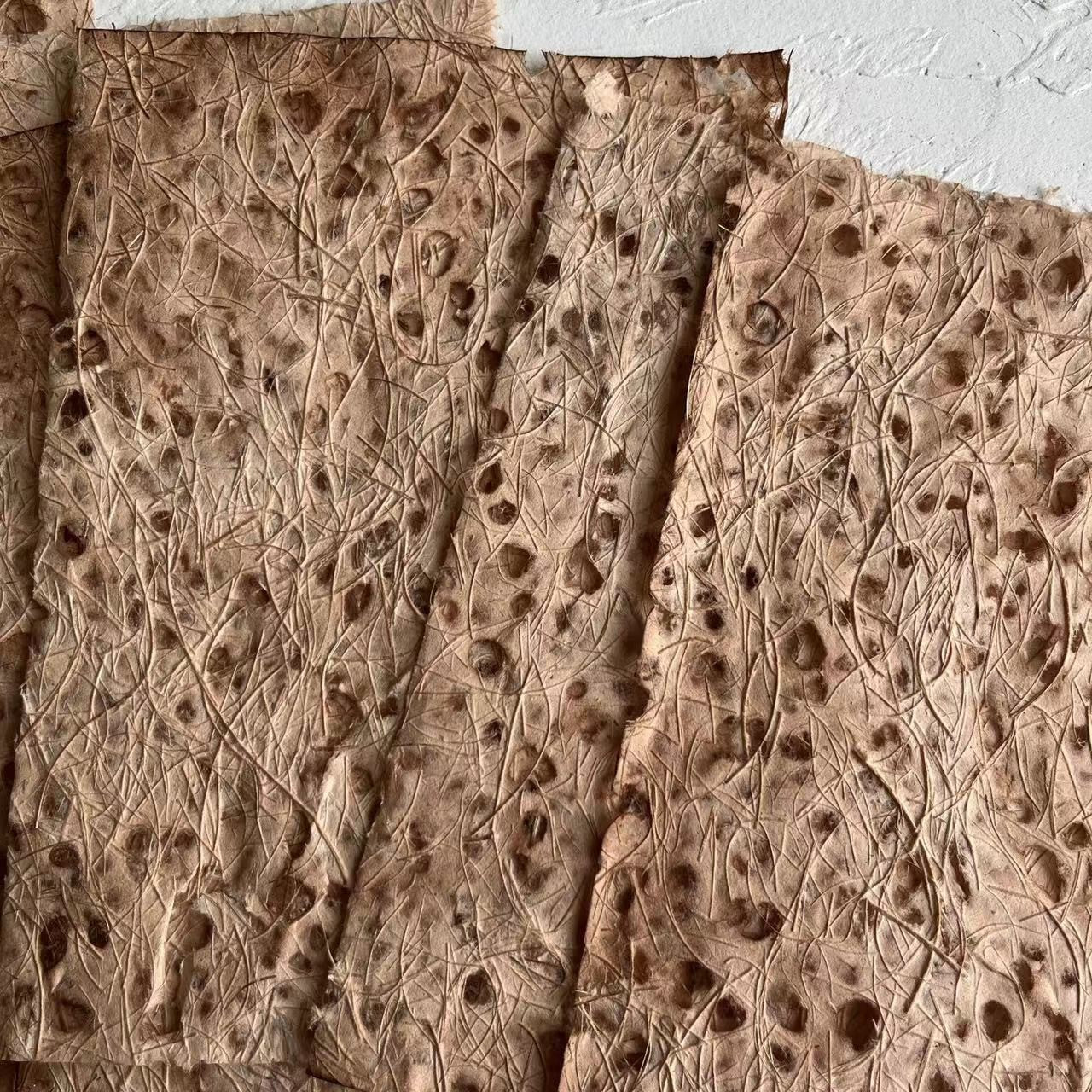 Handmade Tea Dyed Waterfall Paper