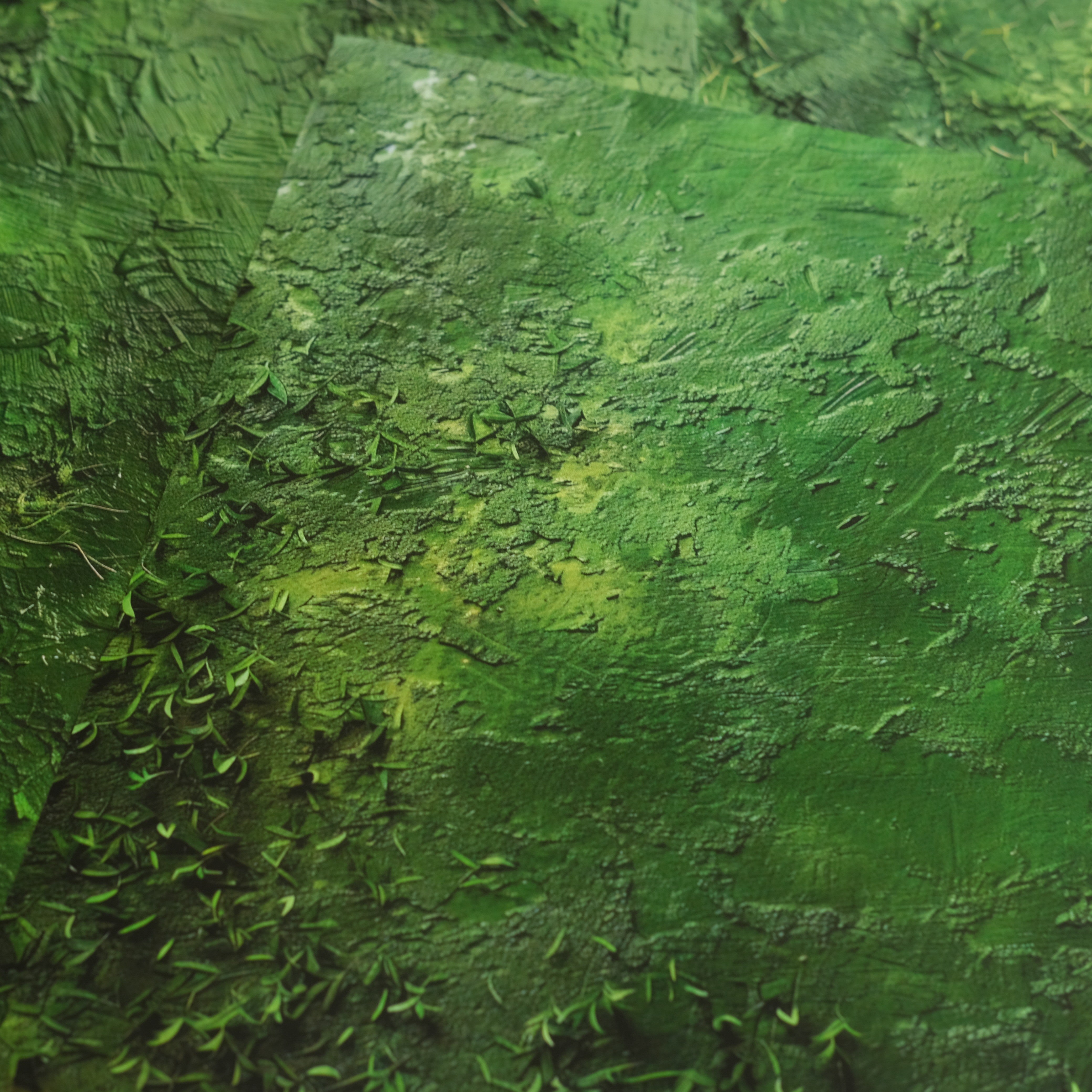 Ink green moss plant background paper 18 cm / 14 cm - ViktaShop