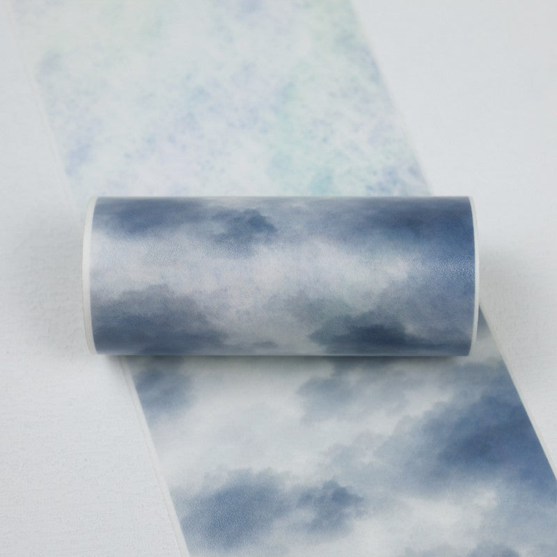 Splash Ink Style Grand Background Paper Tape 10 cm / 200 cm - ViktaShop