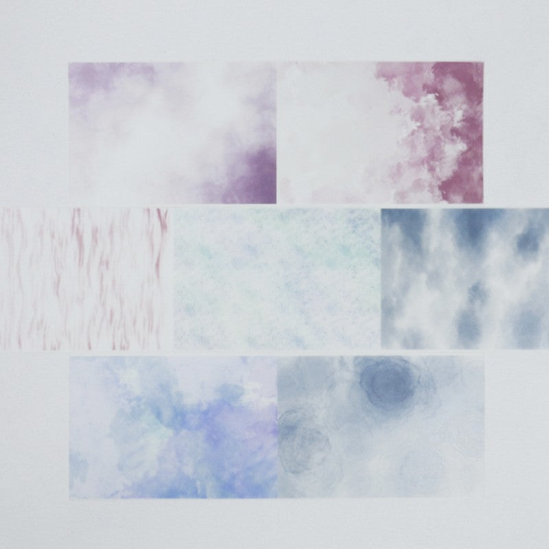 Splash Ink Style Grand Background Paper Tape 10 cm / 200 cm - ViktaShop