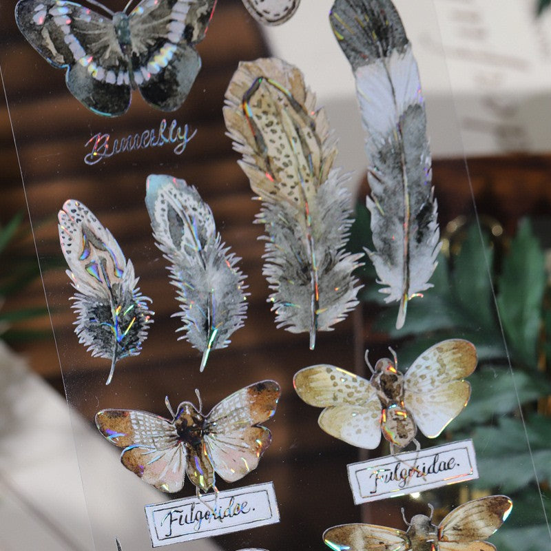 Prayer for birds, butterflies PET tape 6 cm / 100 cm