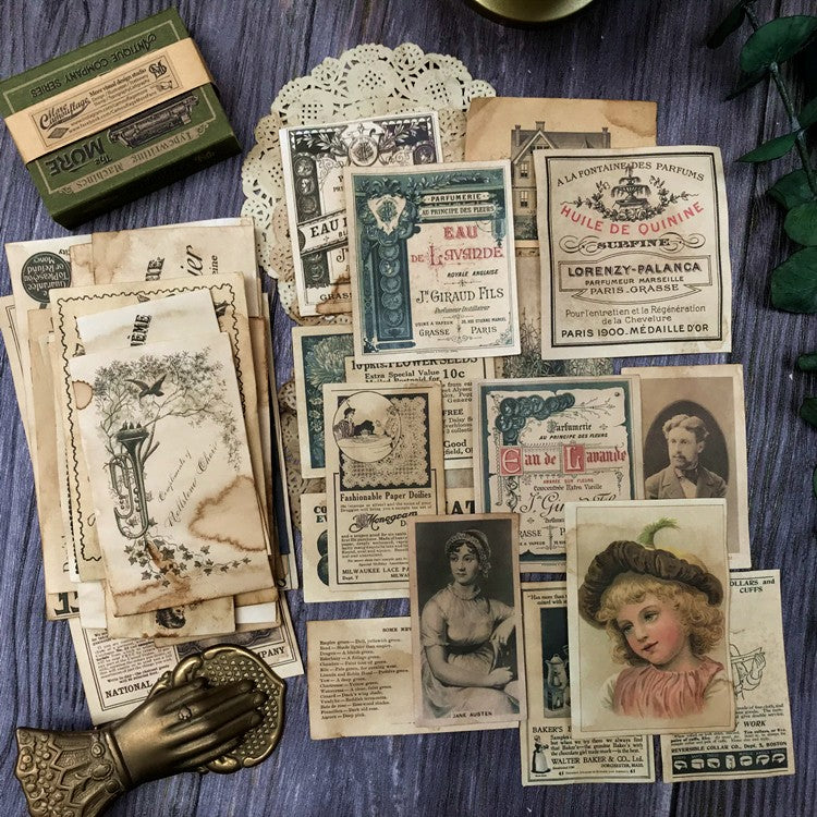 Handmade Coffee Dyeing Paper pack 41 Sheets - ViktaShop