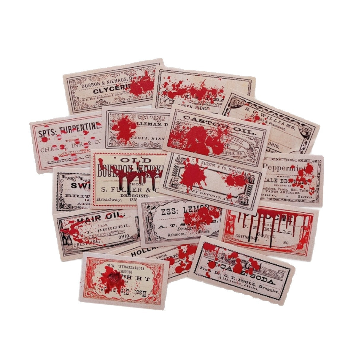 Dark Hand Account Horror Label Sticker - ViktaShop