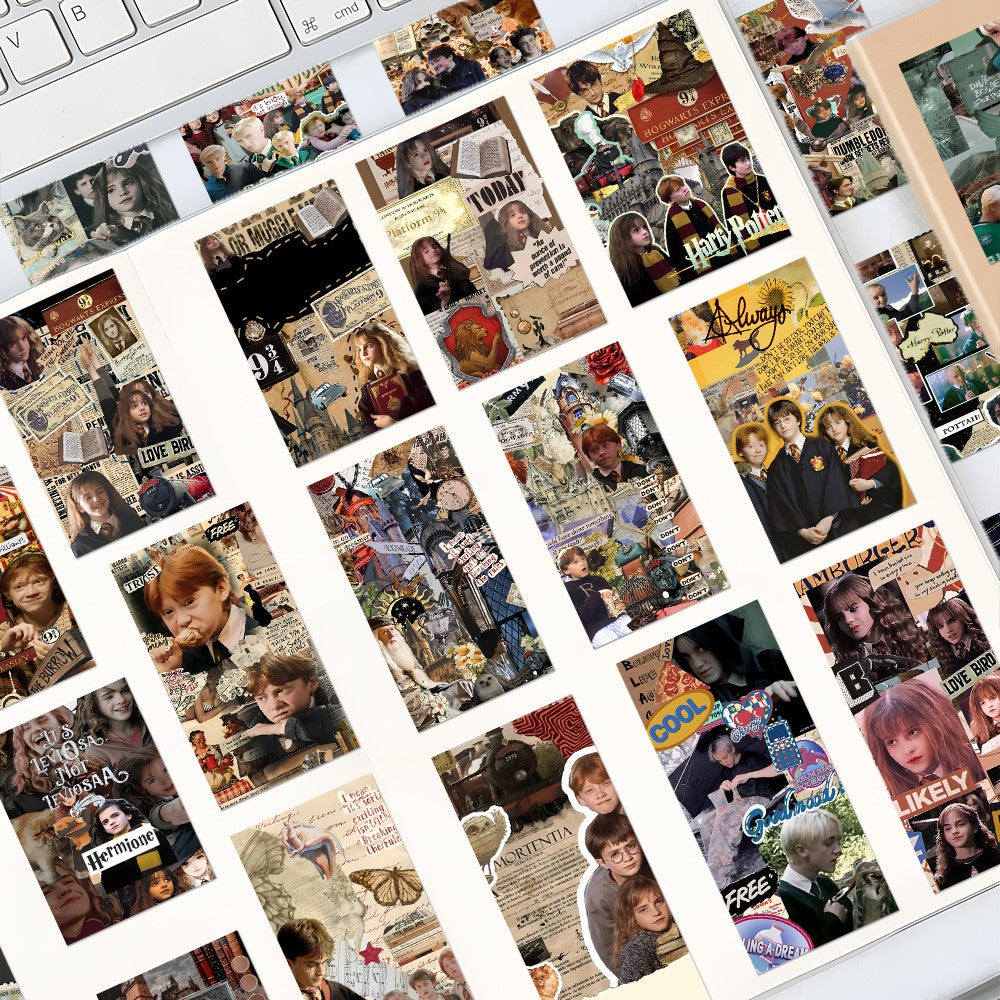 Harry Potter collage stickers 54 psc., - ViktaShop
