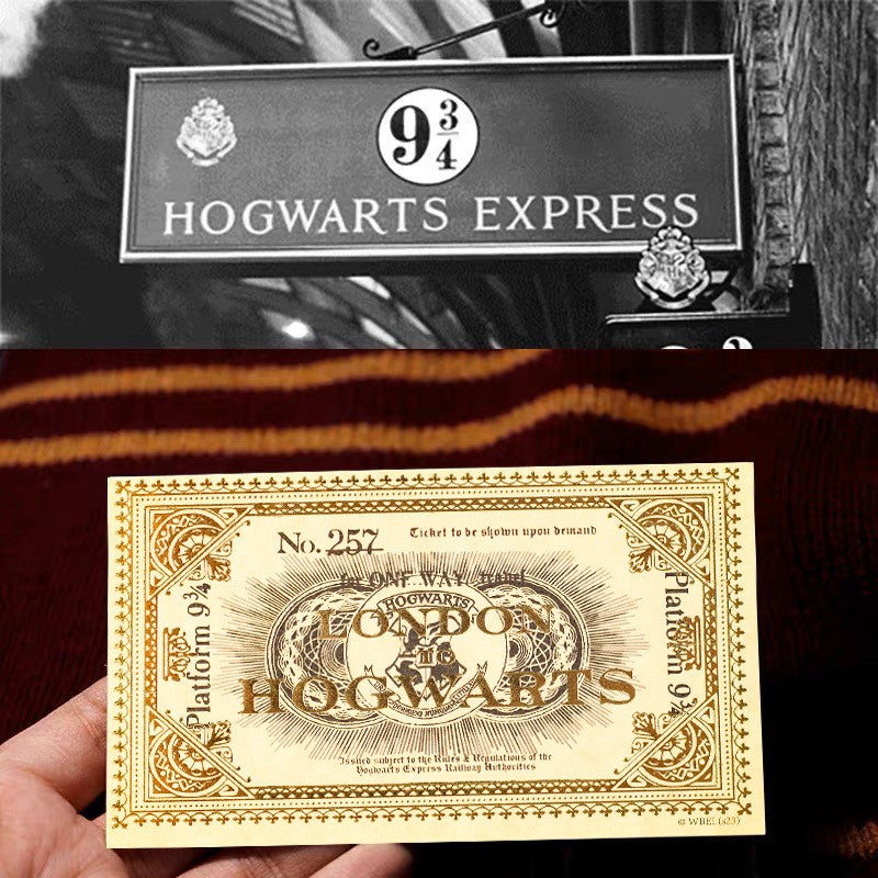 Harry Potter hot stamping tickets - ViktaShop