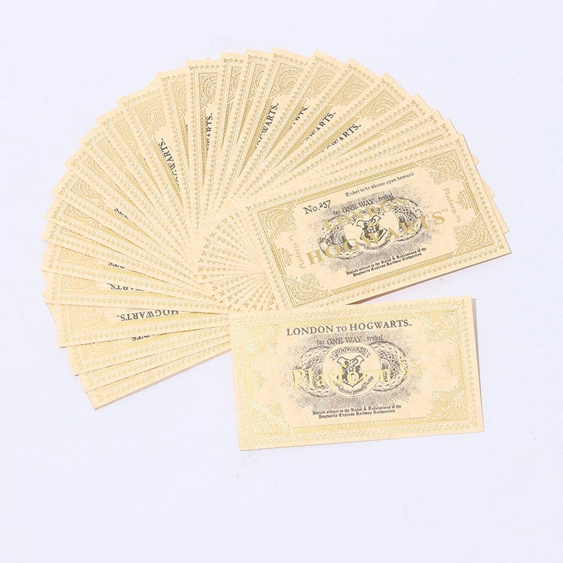 Harry Potter hot stamping tickets - ViktaShop