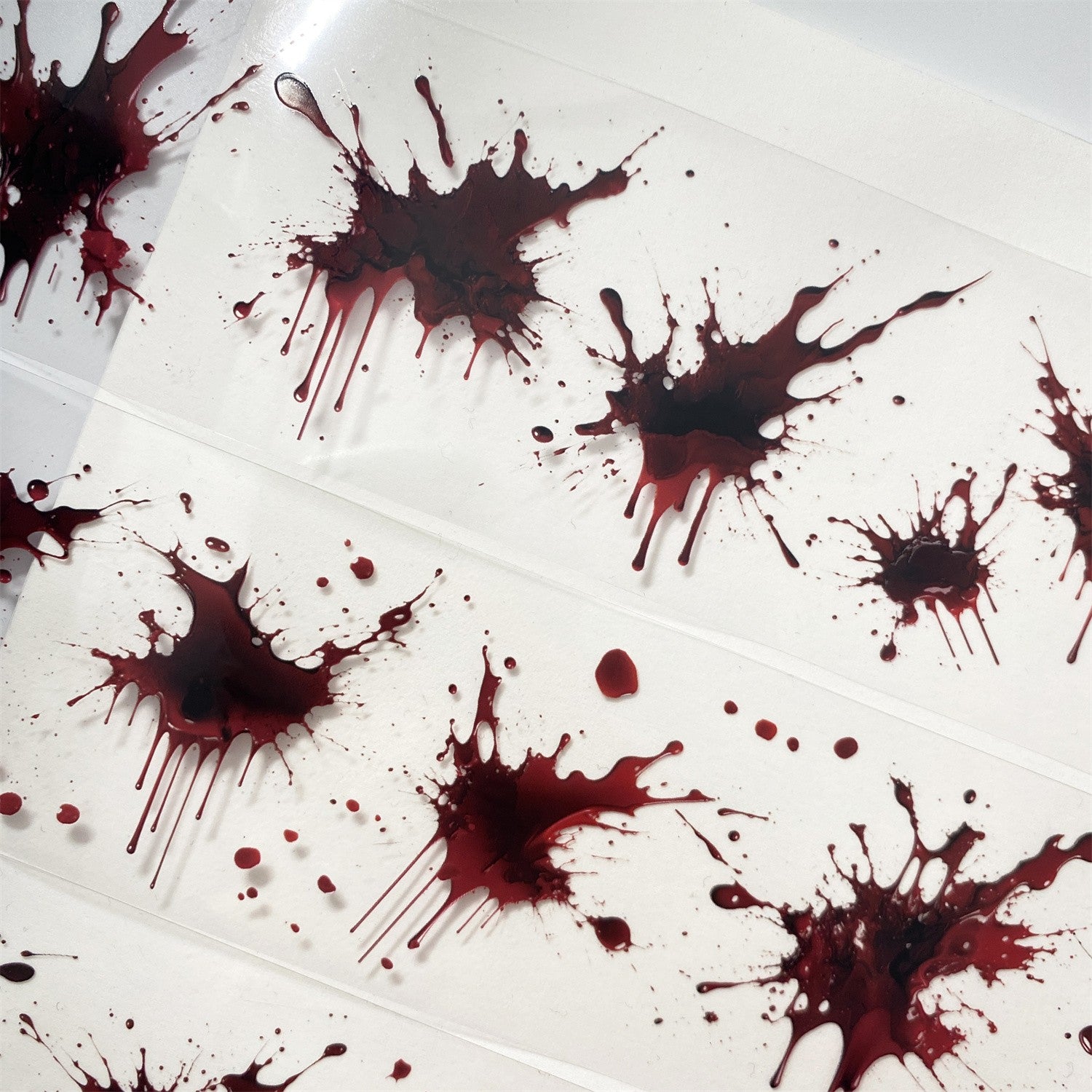 Dark blood PET tape 6 cm / 150 cm - ViktaShop