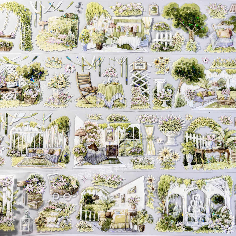 Spring Eden fog star cultura PET tape 6 cm / 112 cm