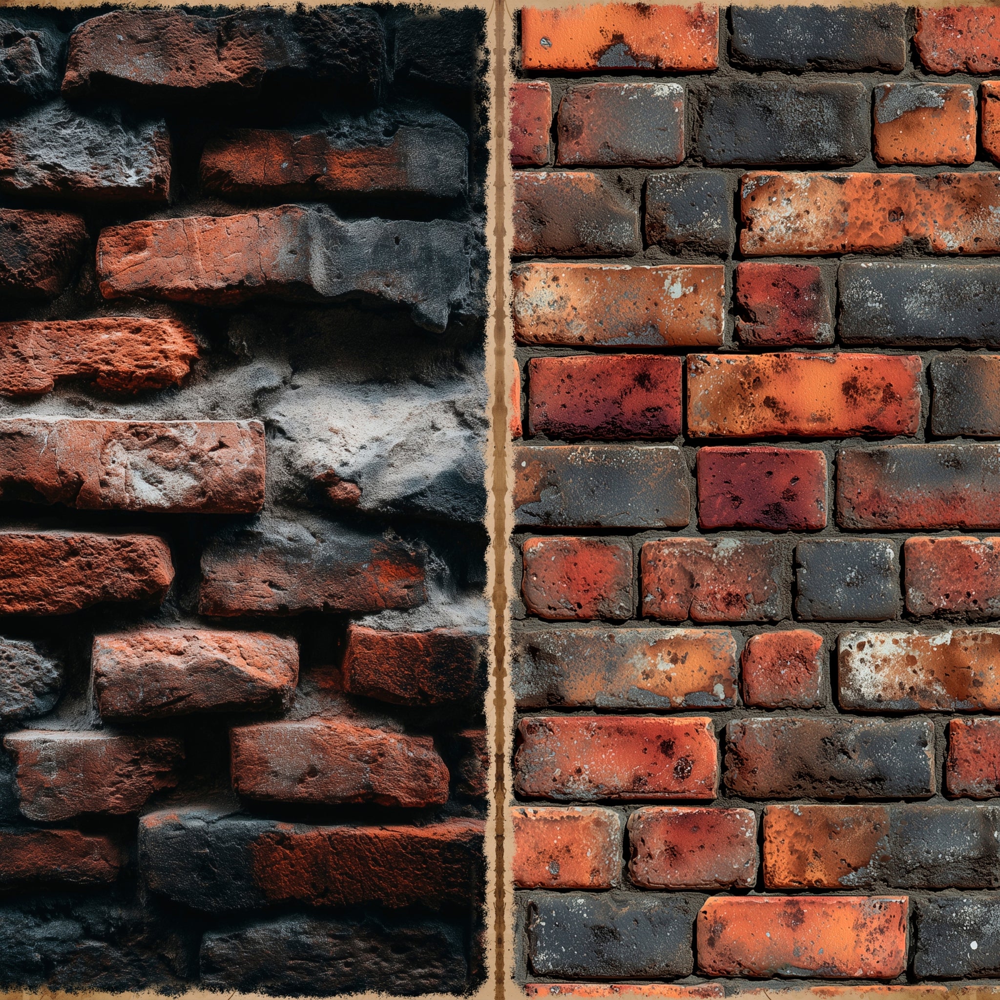 LunicArtDesign Vintage Wall material paper 5.5 x 8.5 inches 20 different sheets