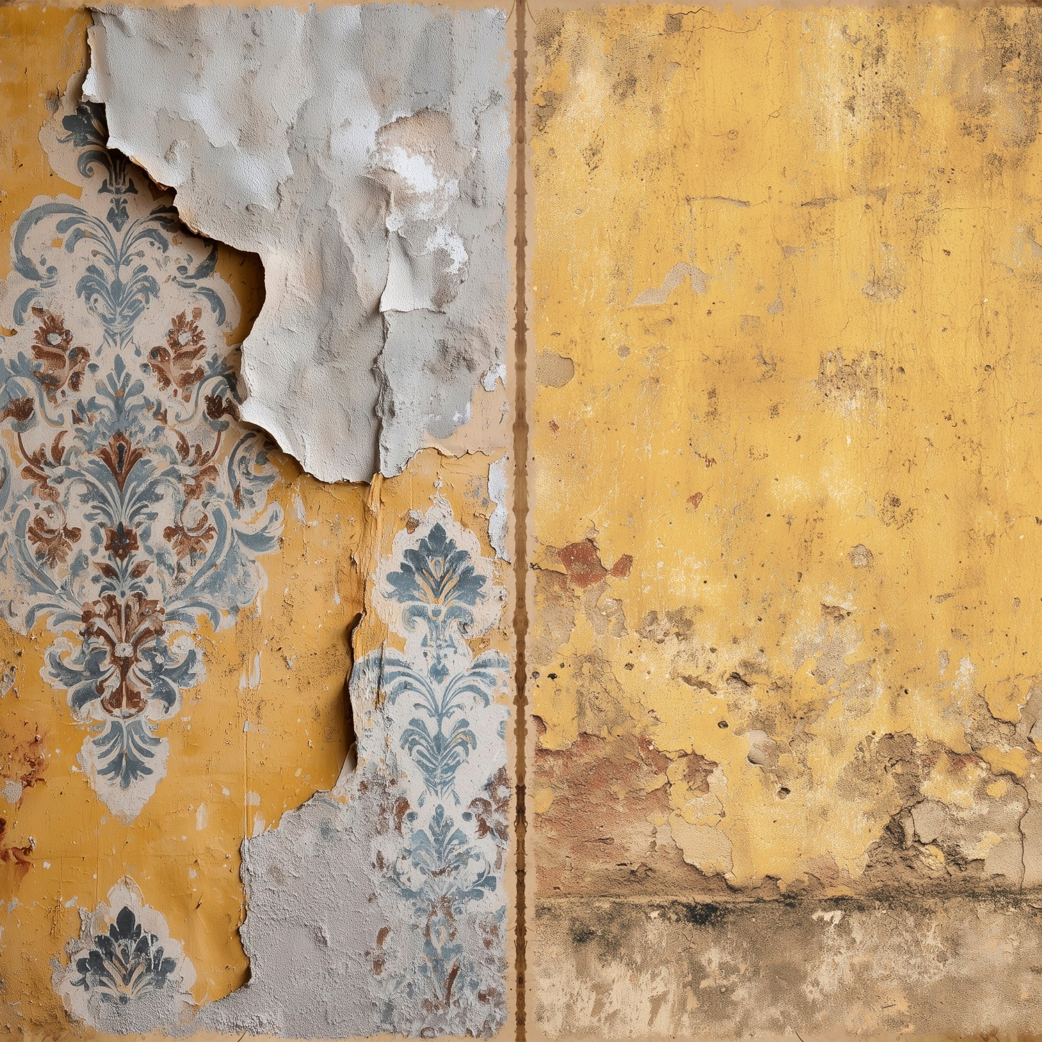 LunicArtDesign Vintage Wall material paper 5.5 x 8.5 inches 20 different sheets