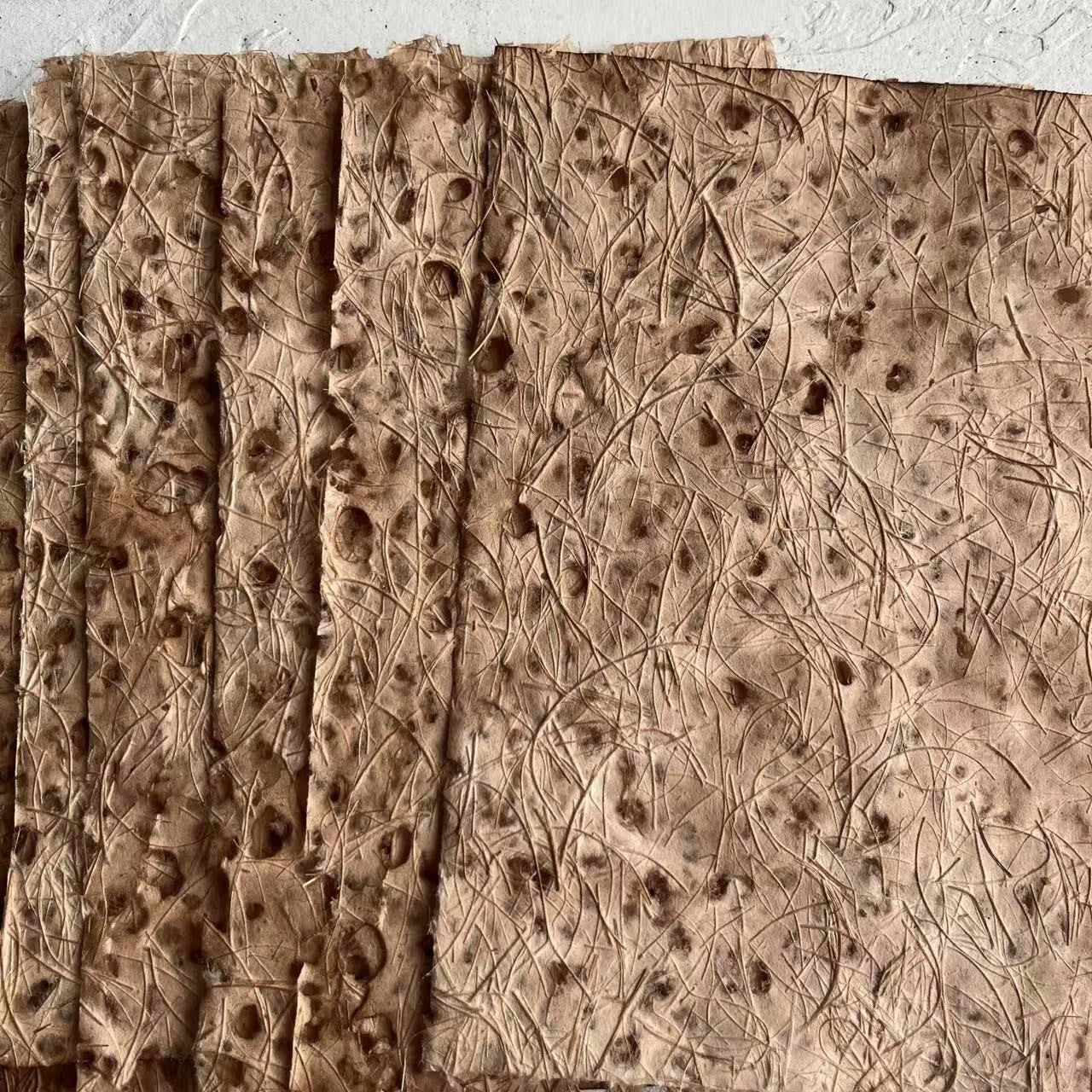 Handmade Tea Dyed Waterfall Paper
