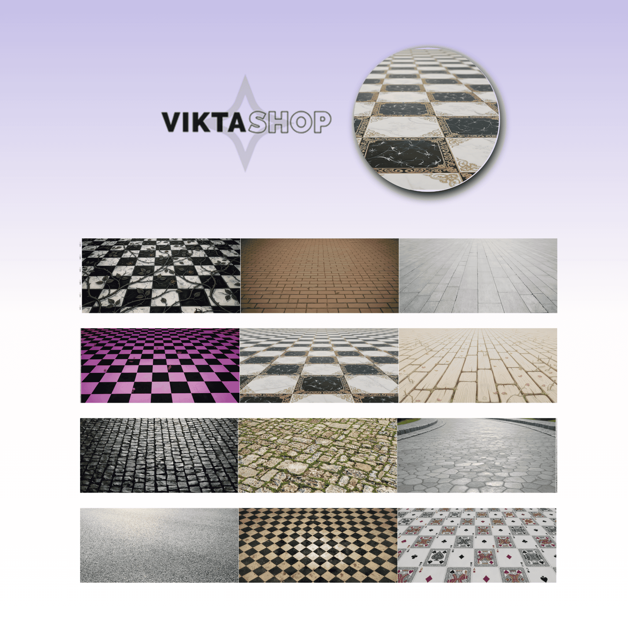 Viktashop Alice Floor PET tape 10cm x 2.5m