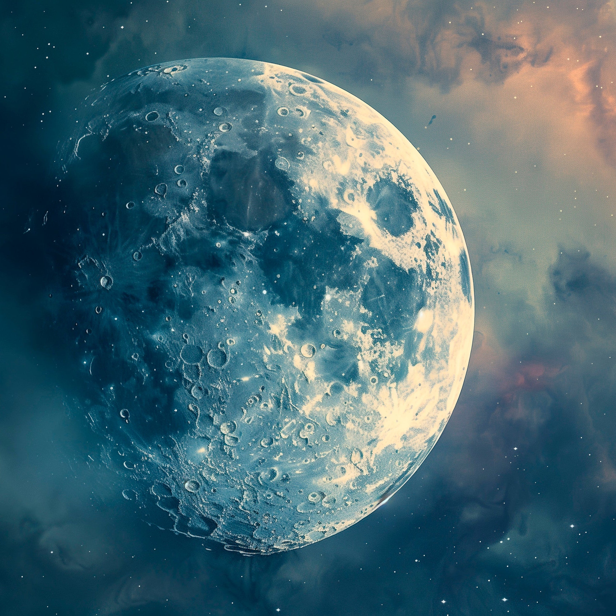 LunicArtDesign space series material paper 8,5 x 11 inches 10 different sheets