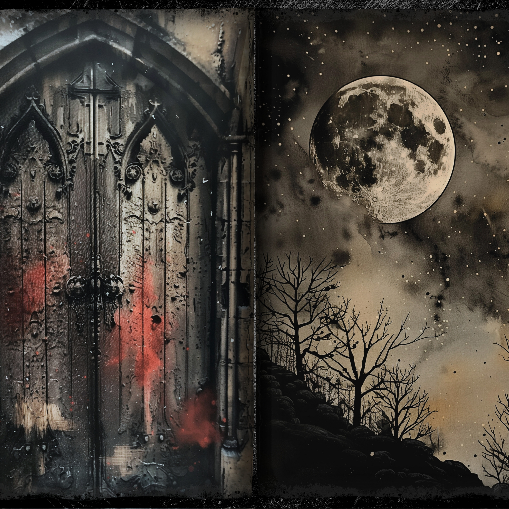 LunicArtDesign Rawen Crow material paper 5.5 x 8.5 inches 20 different sheets