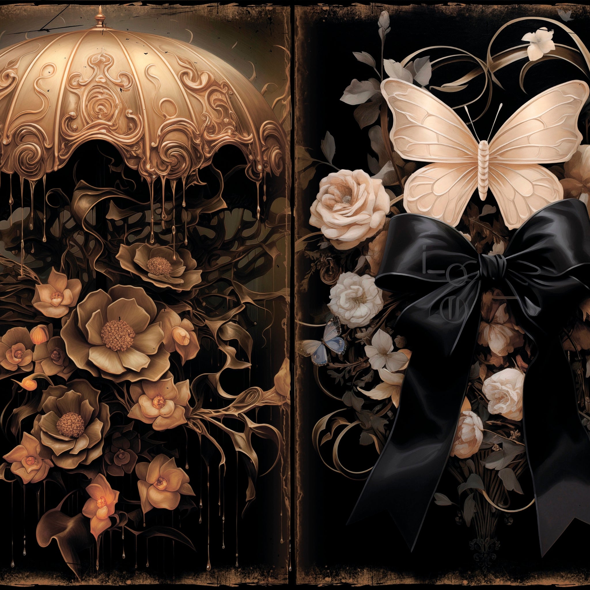 LunicArtDesign Butterfly Pages material paper 5.5 x 8.5 inches 20 different sheets