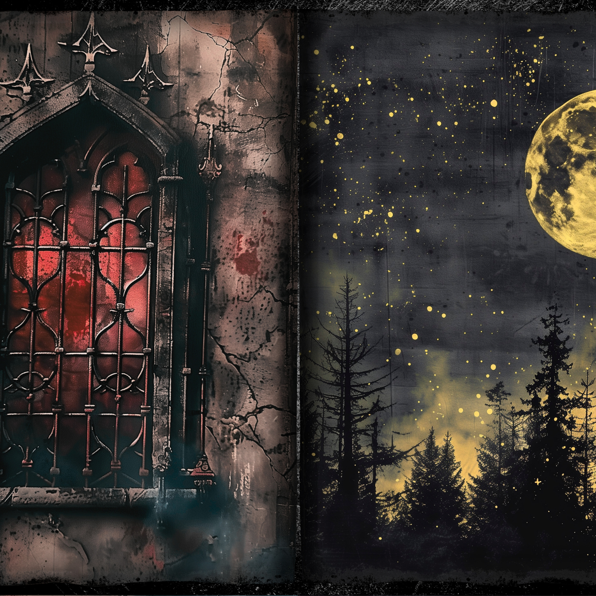 LunicArtDesign Rawen Crow material paper 5.5 x 8.5 inches 20 different sheets
