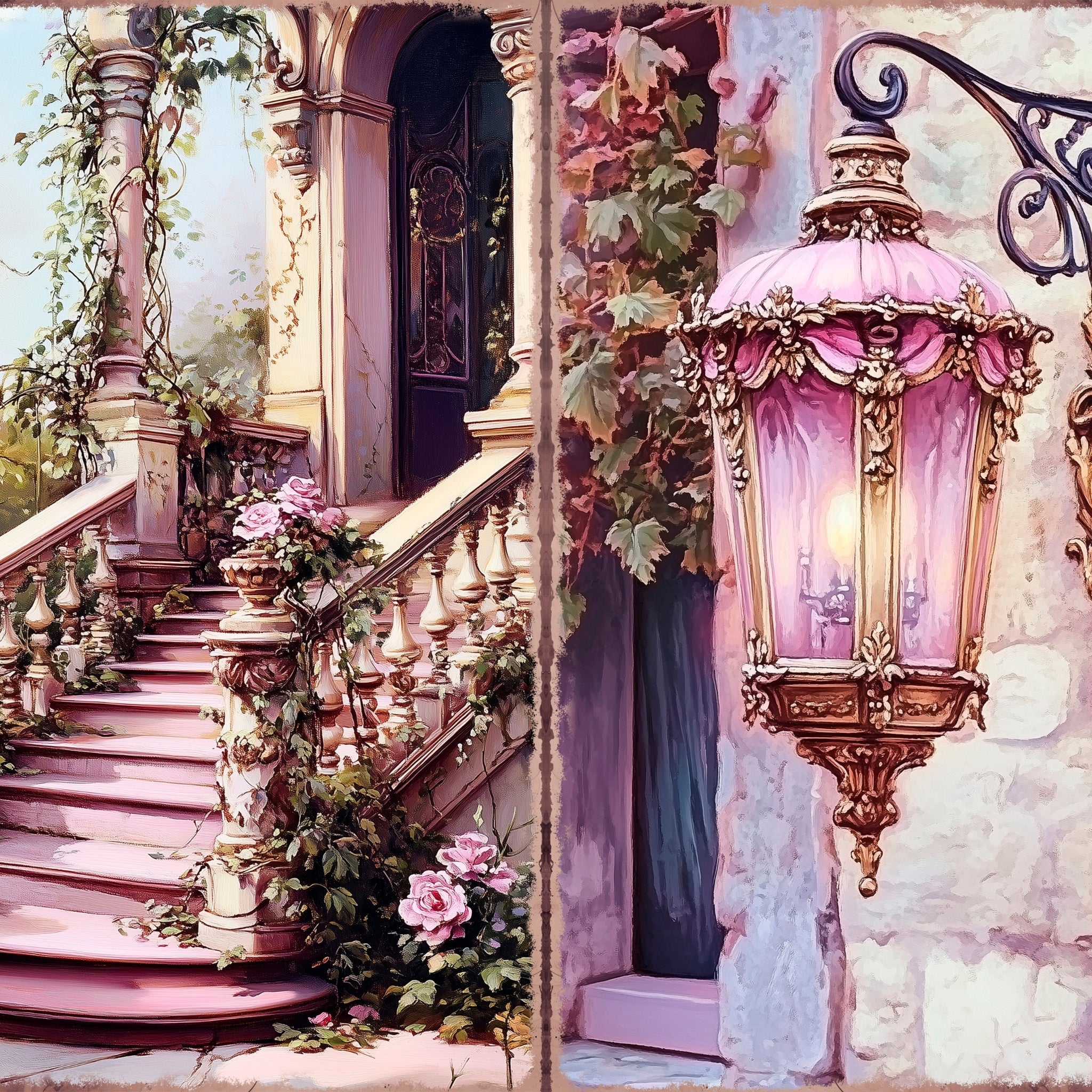 LunicArtDesign Chic Style material paper 5.5 x 8.5 inches 20 different sheets