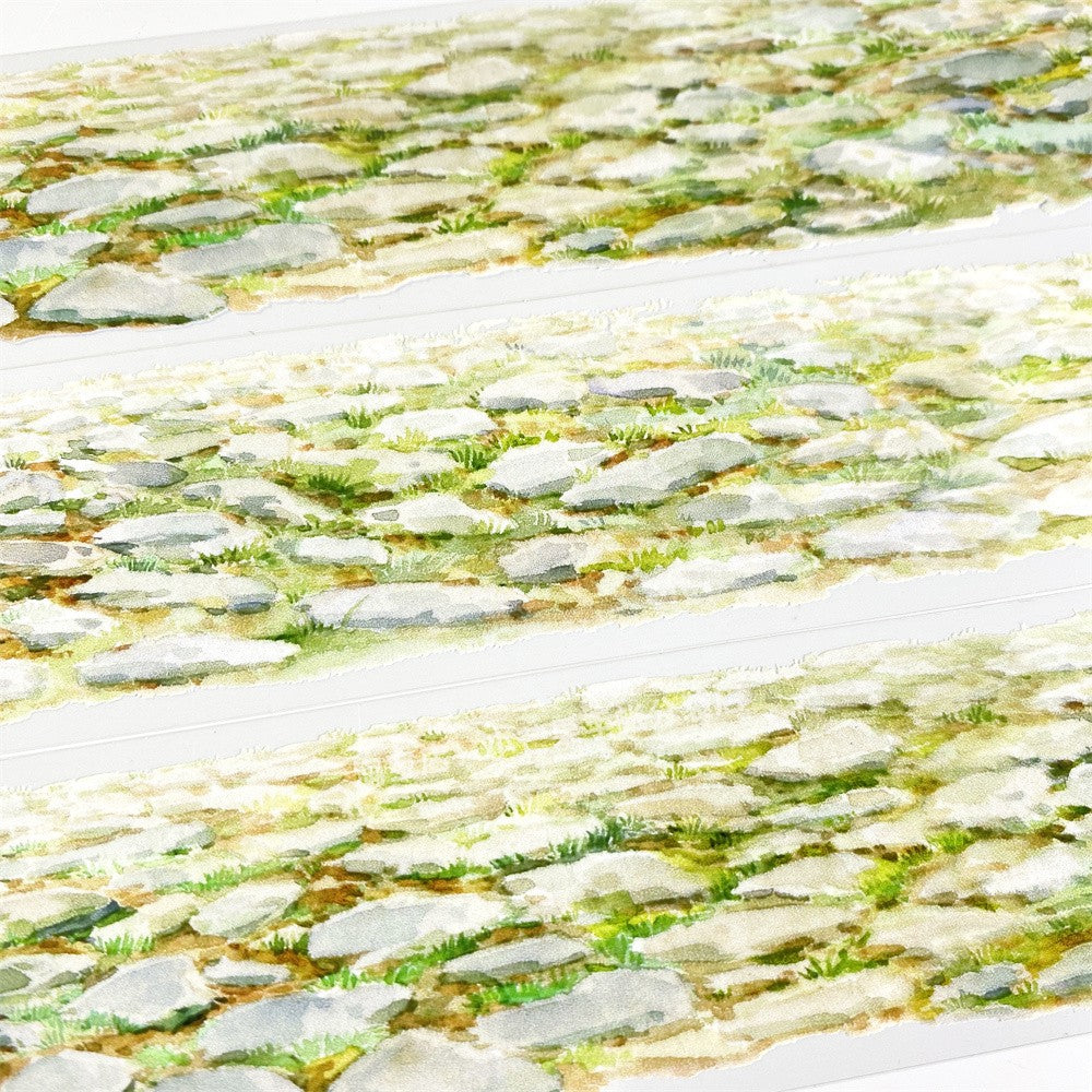 Brick and stone path PET tape 4 cm / 80 cm - ViktaShop