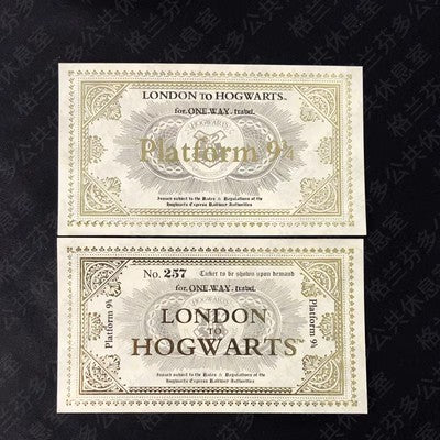 Harry Potter hot stamping tickets - ViktaShop