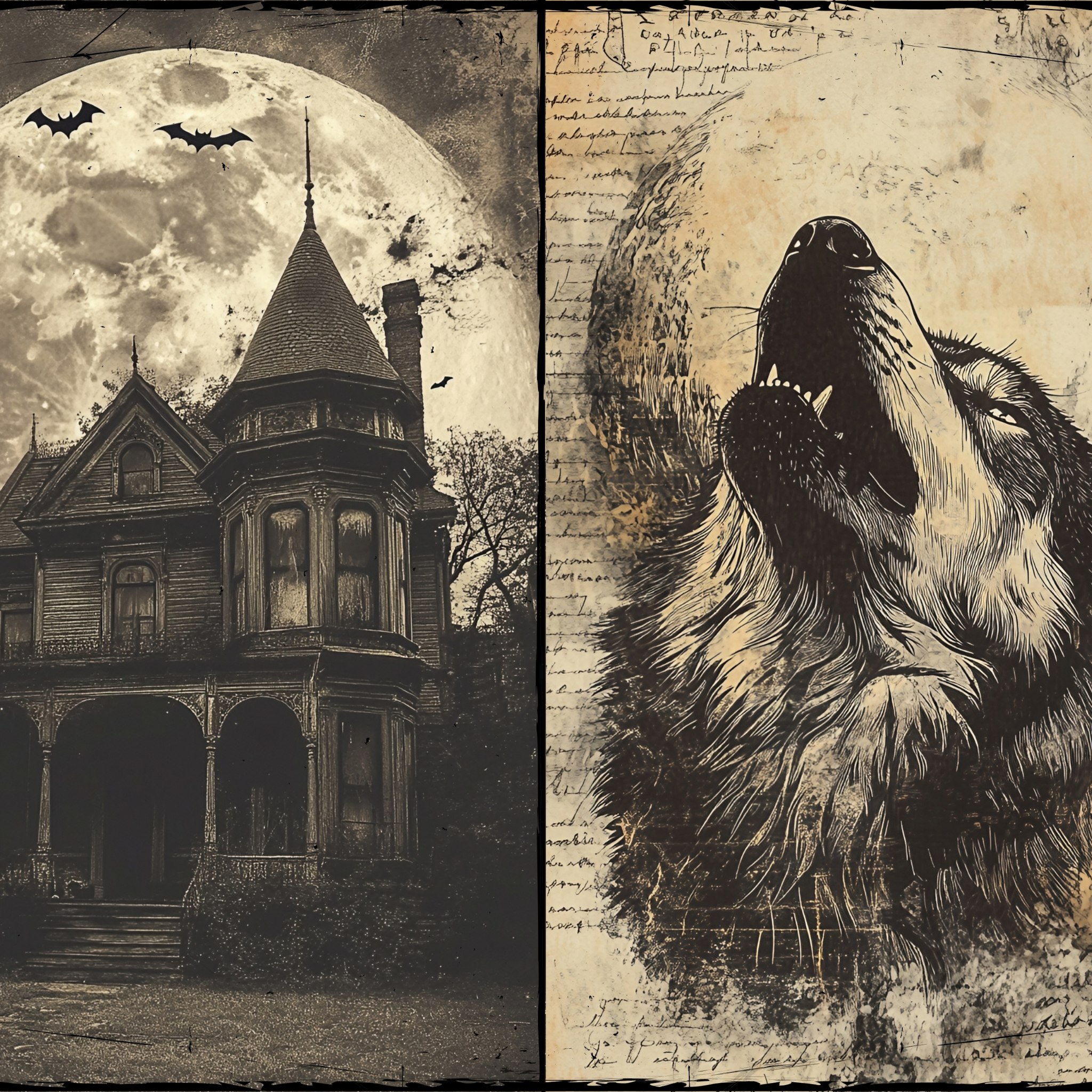 LunicArtDesign Halloween material paper 5.5 x 8.5 inches 20 different sheets