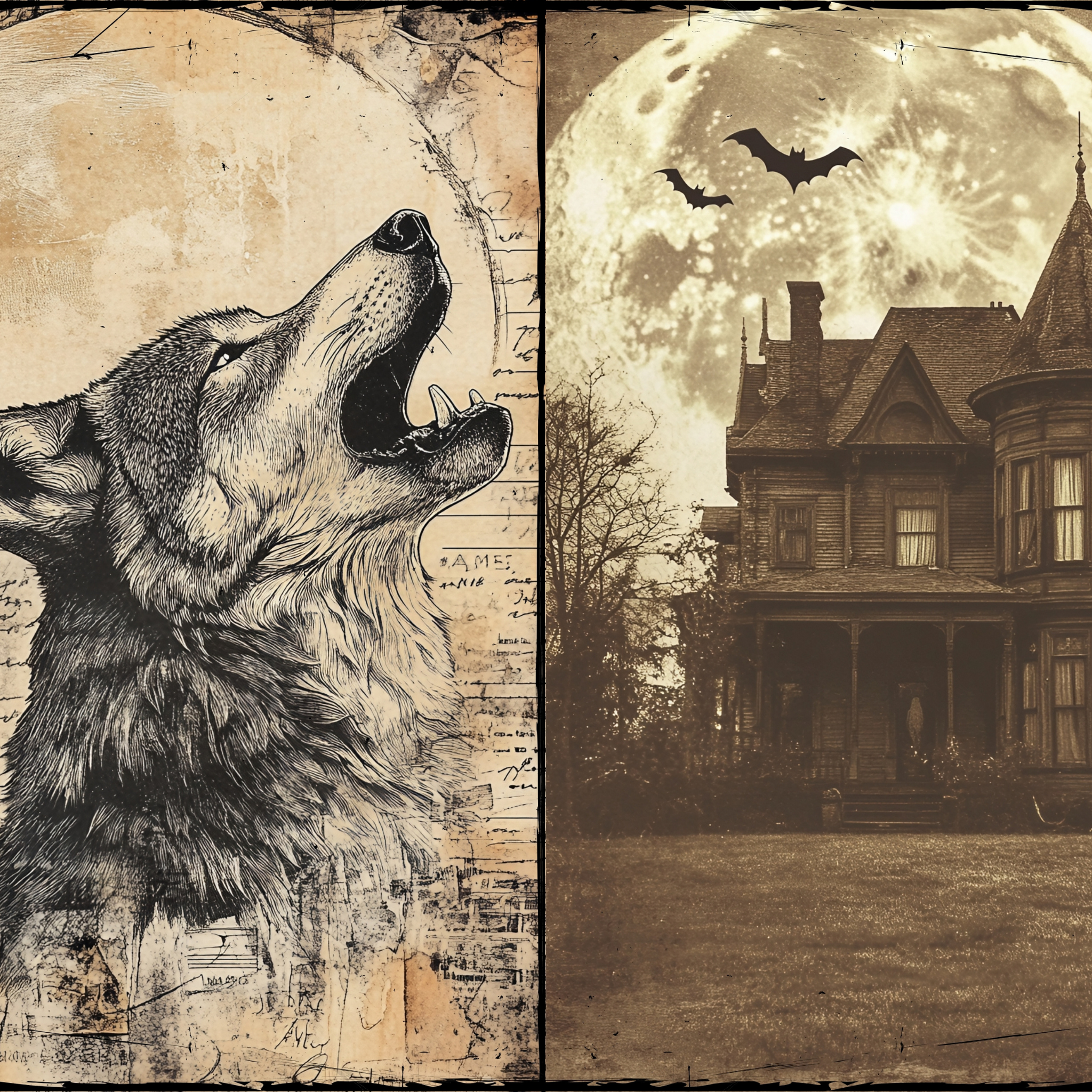 LunicArtDesign Halloween material paper 5.5 x 8.5 inches 20 different sheets