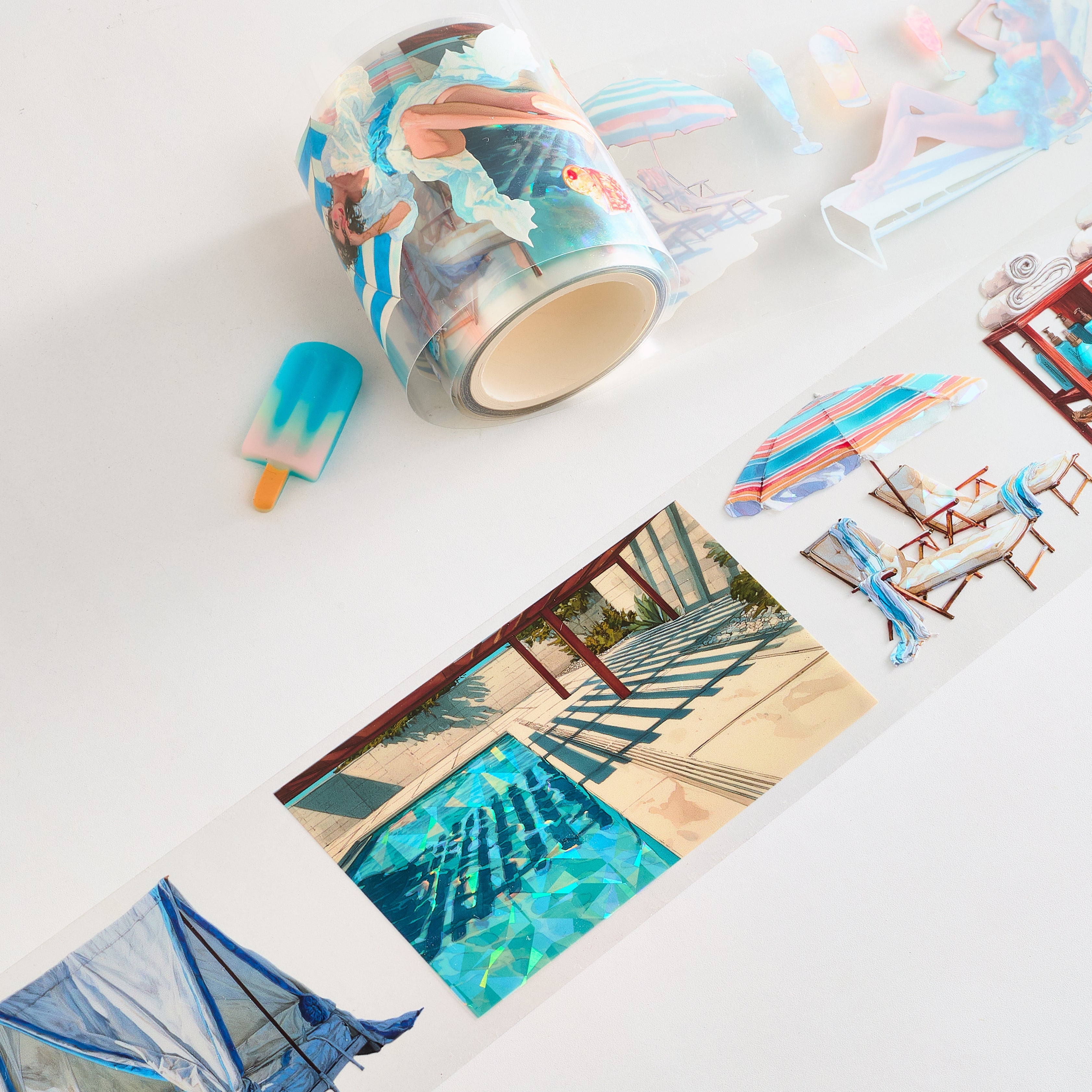 Shiimmer Sunbathing Vol.1 PET Tape 6cm x 1m