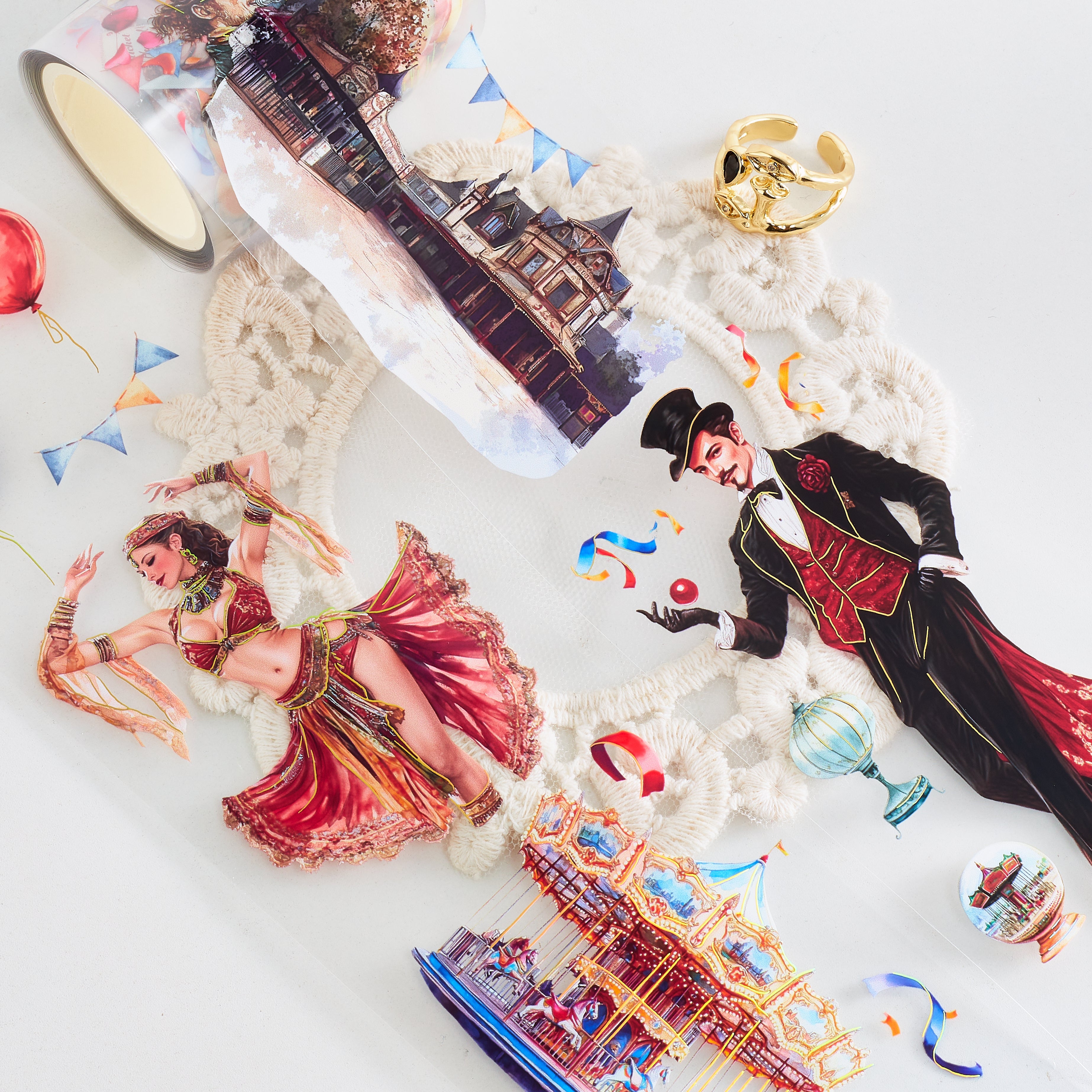 Shiimer Amusement Park Vol.1  PET Tape 6cm x 1m