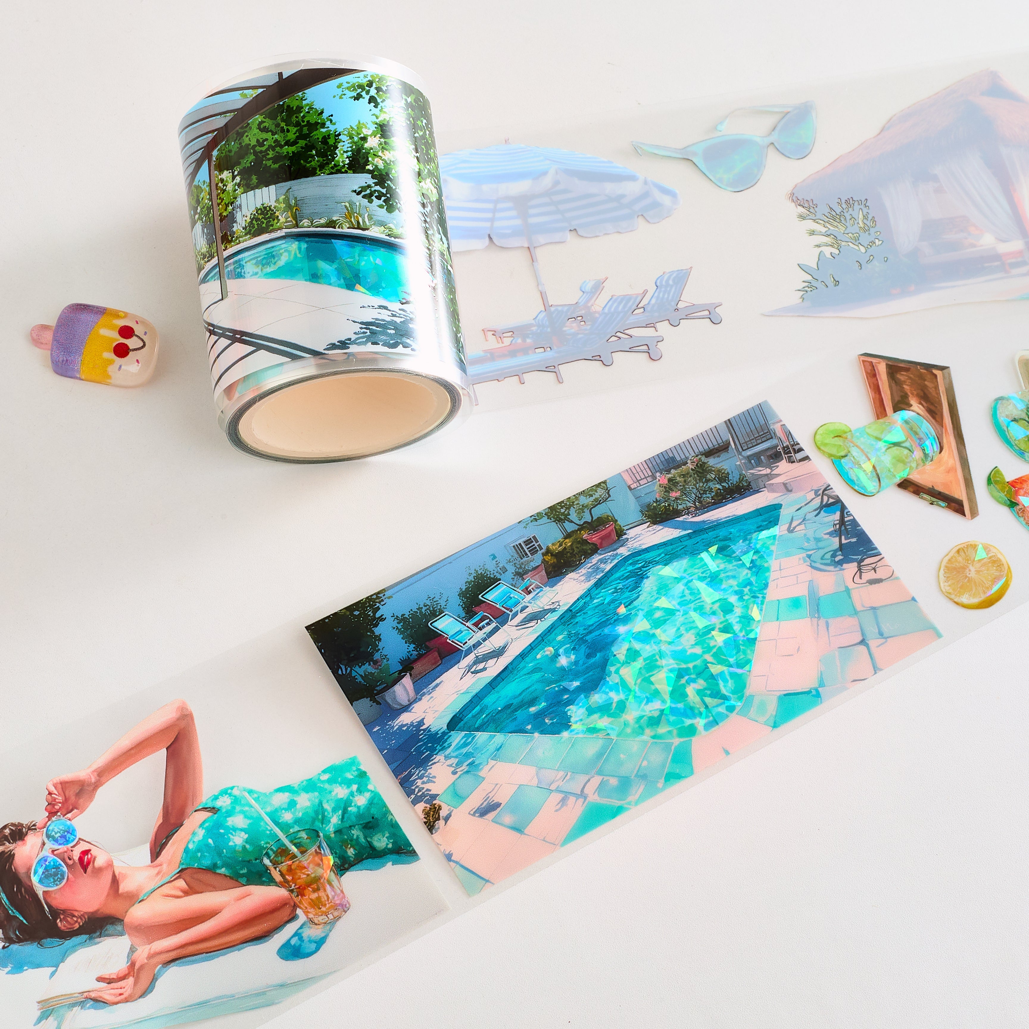 Shiimmer Sunbathing Vol.2 PET Tape 6cm x 1m