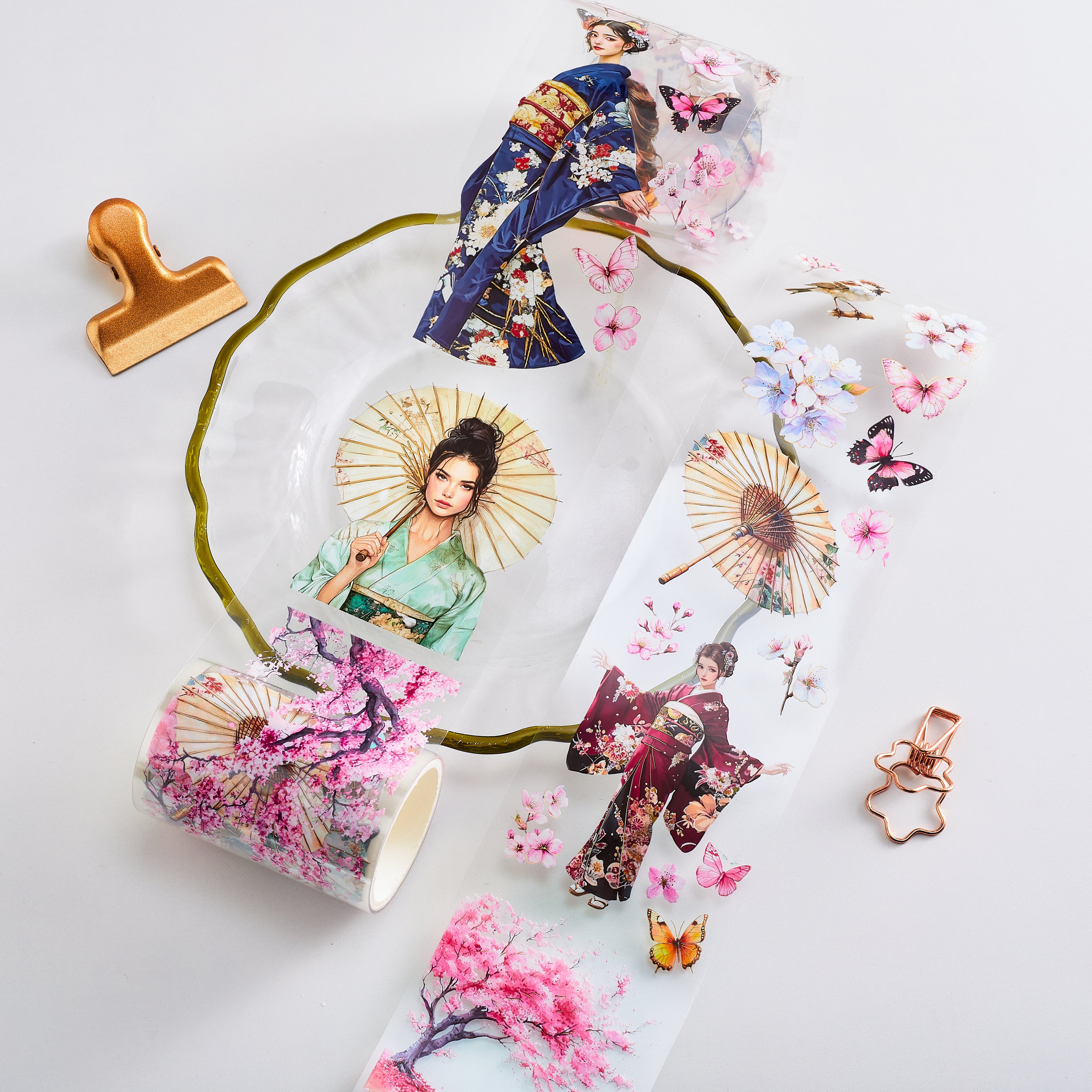 Shiimmer Sakura Season PET Tape 6cm x 5m